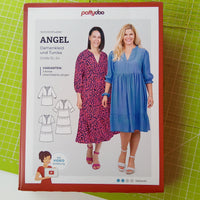 Papierschnittmuster Kleid und Tunika Angel von Pattydoo