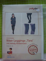 Papierschnittmuster Biker Leggings Tara pattydoo 32-54